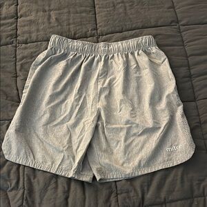 Mitre Men's Athletic Gray Shorts- size medium